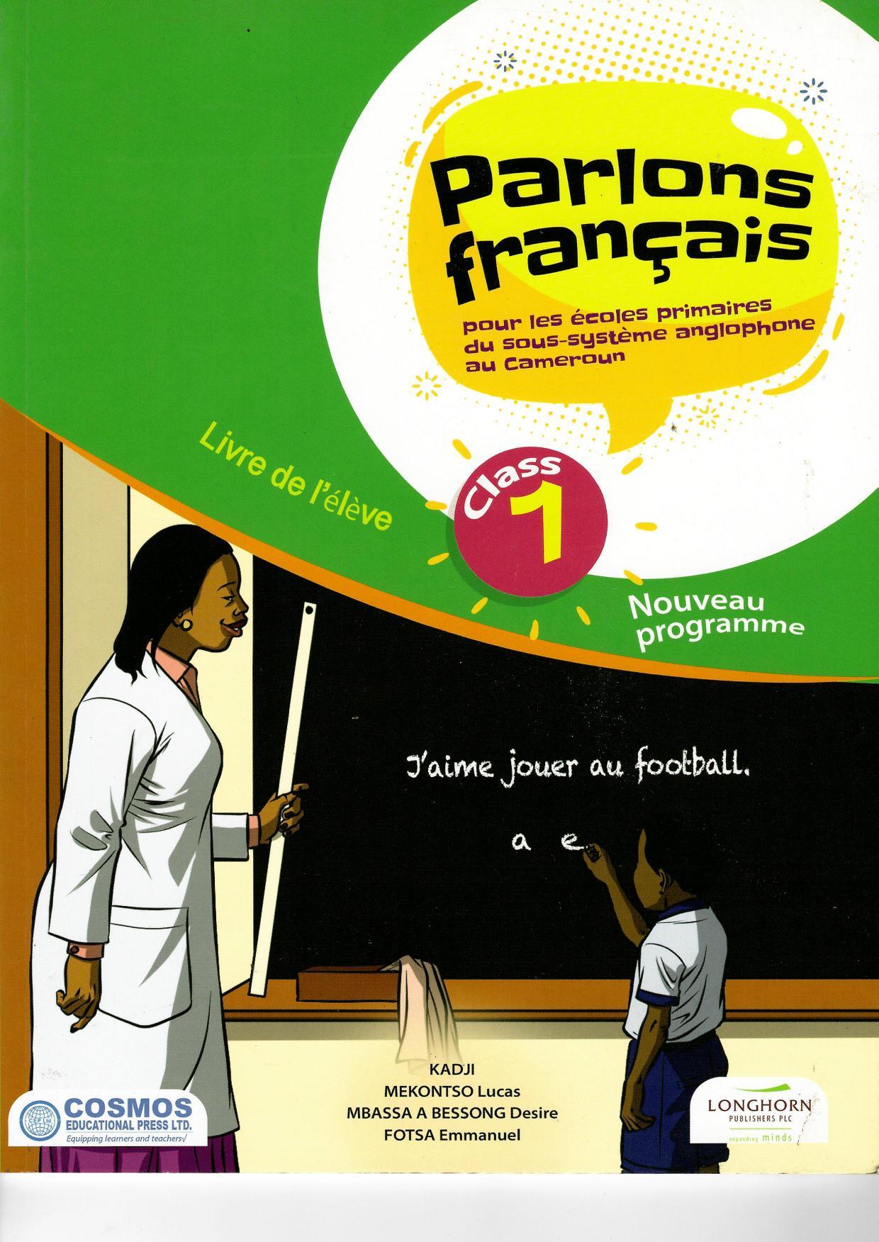 Parlons français class 1
