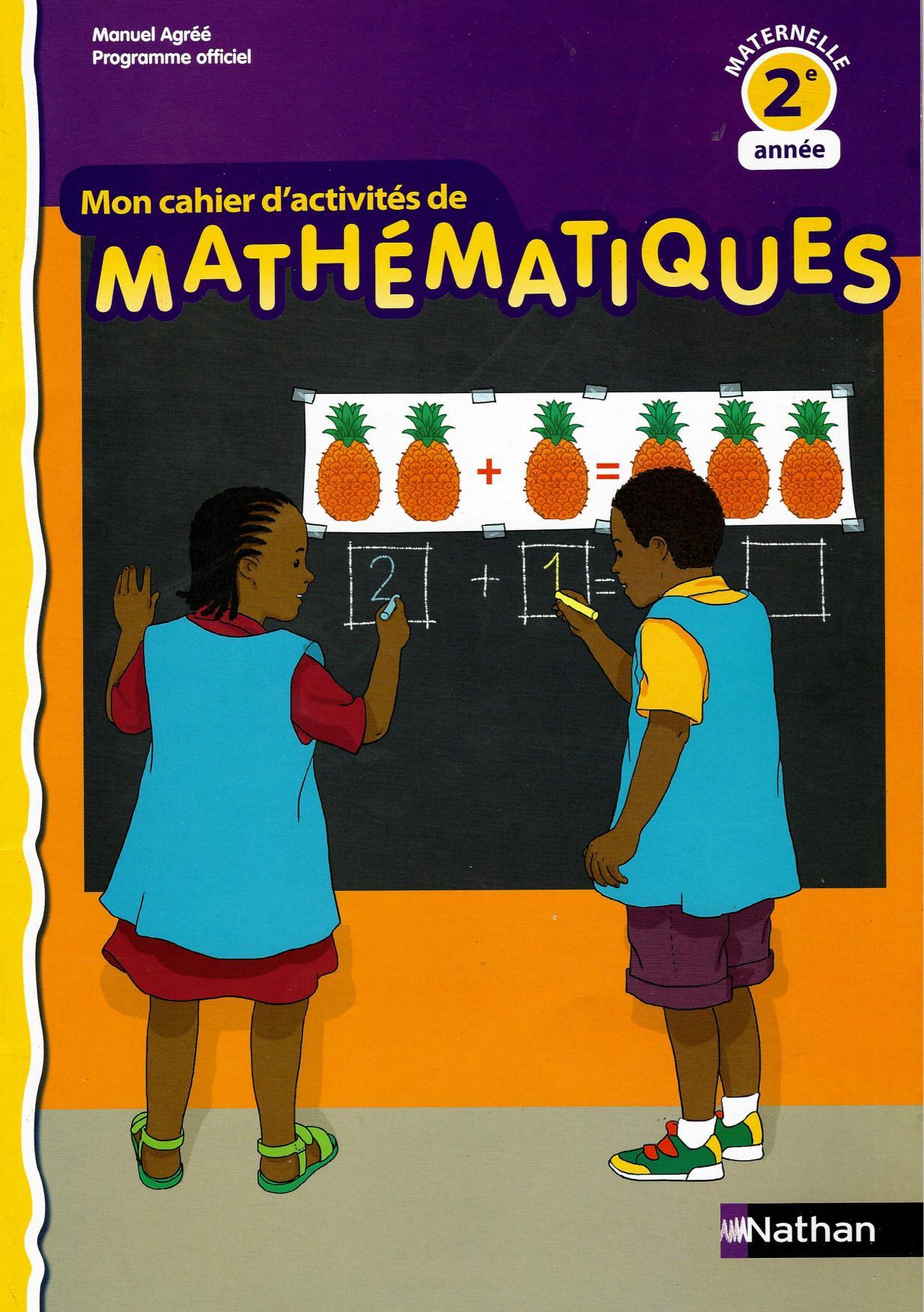 Mon cahier d_activités de Mathématiques, M. 2ème année