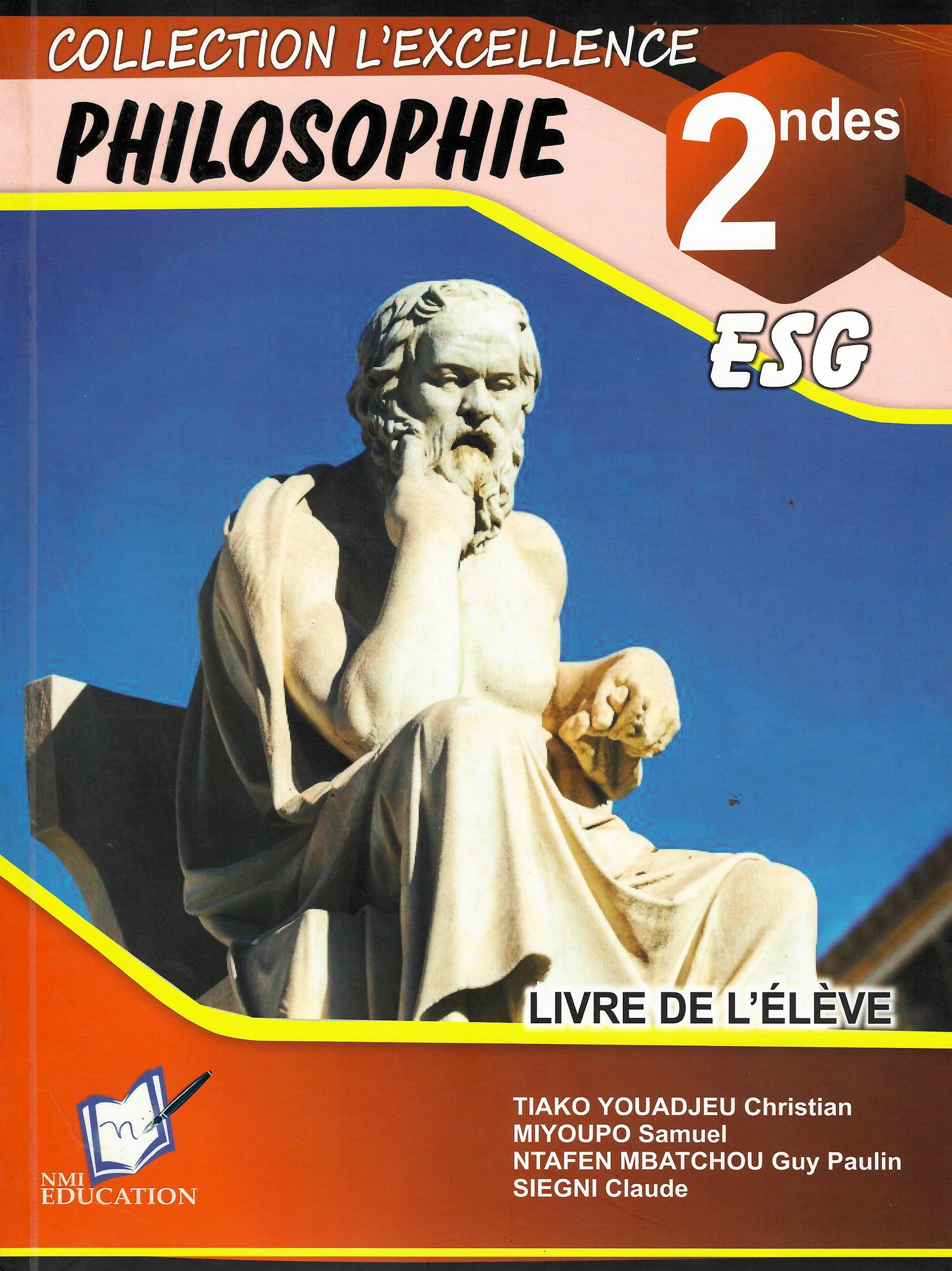 Collection L_Excellence Philosophie 2ndes