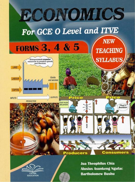 Economics for GCE O level for,s 3,4 and 5